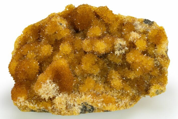 Intense Orange Calcite Crystal Cluster - Poland #311441